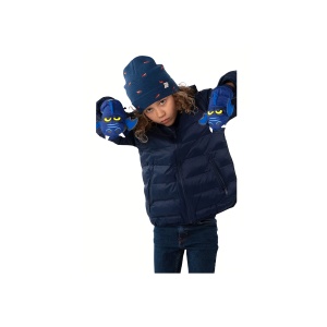 Manusi Schi Copii Nylon 3D Navy - Img 2