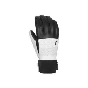 Manusi Schi Dama Reusch Re:Knit Elisabeth R-TEX® XT White/Black - Img 2
