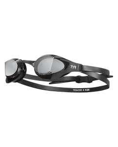 Ochelari înot TYR Tracer-X RZR Racing - fumuriu/negru | anti-fog