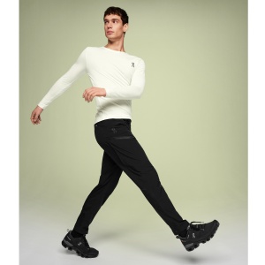 On Cloud - pantaloni sport lungi pentru barbati Trek Pants - negru - Img 4