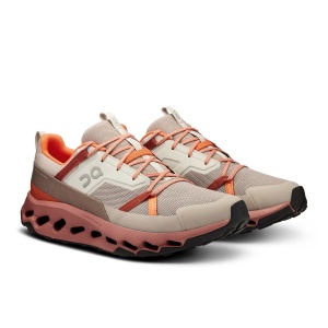 On Cloudhorizon - pantofi alergare pentru barbati - roz crem Fog | Mahogany - Img 6
