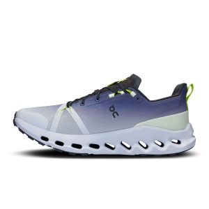 On Cloudsurfer Trail WP - pantofi alergare pentru barbati - Mov gri Black | Heather - Img 4