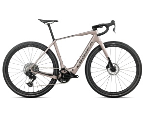Orbea DENNA M31e (2026) - bicicletă electrică gravel - Nickel Matt | Carbon Raw Gloss