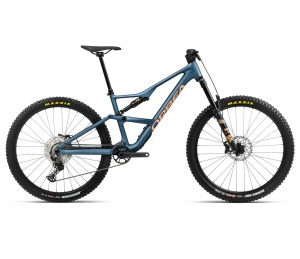 Orbea OCCAM LT H30 Slate Blue - Orange Cloud (Matt) - bicicletă MTB All Mountain full suspension