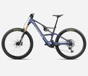 Orbea RISE LT M10 420W Tanzanite Carbon View - Carbon Raw - bicicletă electrică eMTB Trail - Img 2