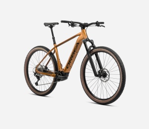 Orbea URRUN 10 Leo Orange (Gloss) - Black (Matt) - bicicletă electrică MTB hardtail - Img 2