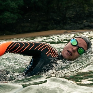 Orca - ochelari inot triatlon si ape deschise - Killa 180° - negru fumuriu - Img 6
