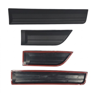 Ornament ușă Dacia Duster (2018+), negru, plastic ABS, S-Dizayn - Img 2
