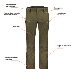 Pantalon Alaska Extreme Lite III. Forest Green. - Img 5