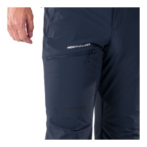 Pantaloni Barbati Northfinder Hiking Trousers Stretch Water-Repellent PFC-Free Set Bluenights - Img 10
