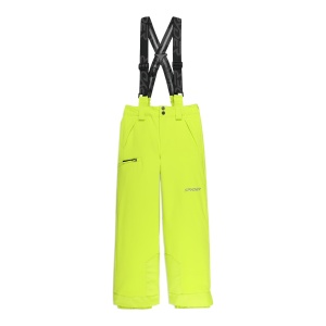 Pantaloni Schi Baieti Spyder Propulsion Lime