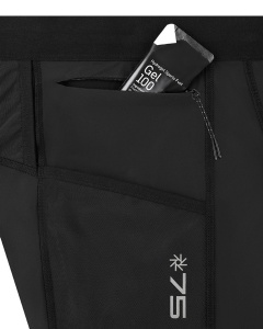 Pantaloni scurți alergare CEP Pro Run Ultralight Cargo | compresie ușoară - black - Img 22