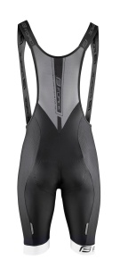 Pantaloni scurti cu bazon si bretele Force B51 Negru-Alb - Img 4