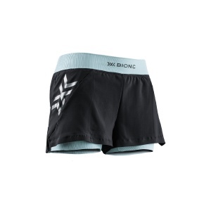 PANTALONI SCURTI TWYCE RACE 2in1 WMN CLEARWATER/BLACK
