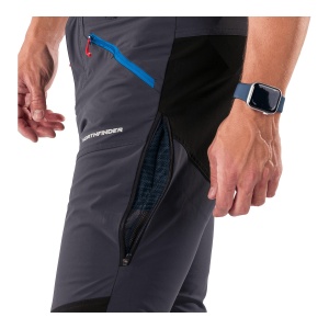 Pantaloni Softshell Barbati Northfinder Hiking Softshell Luperco Bluenights - Img 9