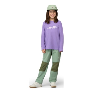 Pantaloni Softshell Copii Mammut Taiss SO Khaki - Img 9