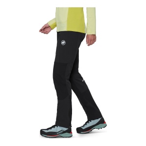 Pantaloni Softshell Femei Mammut Courmayeur SO Black - Img 4