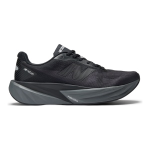 Pantofi Alergare Barbati New Balance Fuelcell Rebel V5 Black With Castlerock With Silver Metallic