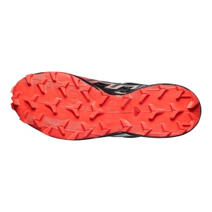 Pantofi Alergare Montana Barbati Salomon Speedcross 6 Gore-Tex Black/Fiery Red/Almond Milk - Img 4