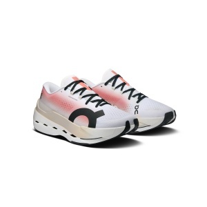 Pantofi alergare On Cloudboom Max - performanță maraton - White | Pearl - Img 2