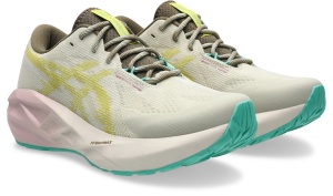 Pantofi alergare trail ASICS Novablast 5 TR damă - Light Dust | Cacti