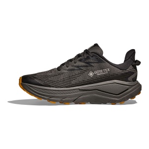 Pantofi Alergare Trail Barbati Hoka Challenger 8 GTX Asphalt Grey-Varsity Yellow - Img 2