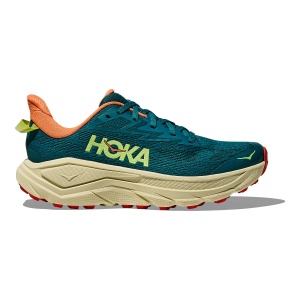 Pantofi Alergare Trail Femei Hoka Challenger 8 Tidal Wave-Pampas Grass