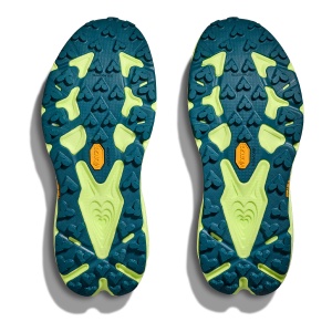 Pantofi Alergare Trail Femei Hoka Speedgoat 7 Persimmon-Neon Yuzu - Img 5