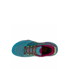 Pantofi Alergare Trail Femei La Sportiva Akasha II Topaz Red/Plum - Img 2