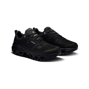 Pantofi Barbati ON Cloudrock Low WP Black-Black - Img 3