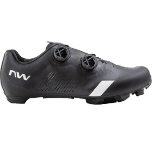 Pantofi ciclism MTB XC Northwave Striker Wide - negru/gri | calapod larg