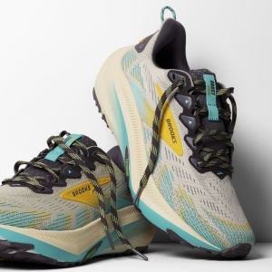 Pantofi trail Brooks Ghost Trail - galben | amortizare DNA LOFT v3 - Img 2