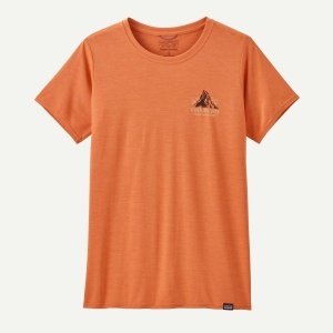 Patagonia - tricou - W Capilene Cool Daily Graphic Lands - Portocaliu - Img 5