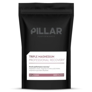 Pillar Performance - supliment alimentar magneziu Triple magnesium powder (New formula), aroma fructe de padure - plic 200g