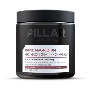 Pillar Performance - supliment magneziu Triple magnesium powder - aroma fructe de padure 200g - Img 1