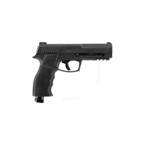 Pistol paintball cu bile de cauciuc/creta/vopsea Umarex T4E TP 50 Gen 2, cal. .50, negru, 13 jouli