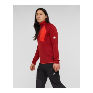 Polar Barbati Mammut Aenergy Light Ml Half Zip Pull Dark Mammut Red-Mammut Red - Img 4