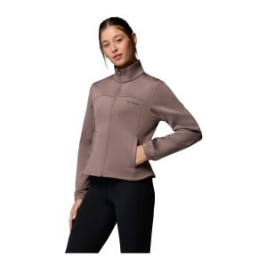 Polar Femei Columbia Tall Heights™ III Hooded Softshell Brown - Img 2