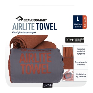 Prosop Unisex Sea to Summit Airlite Towel L Red - Img 7