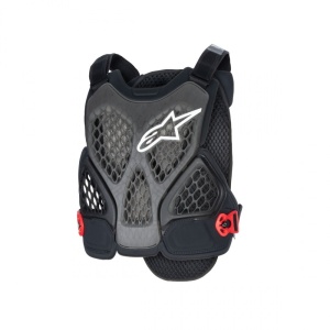 Protectie Piept Alpinestars A-6 Plasma Chest Protector Black Anthracite Red S