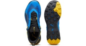 Puma - pantofi alergare pentru barbati - Explore Nitro - Albastru - Galben - Img 5