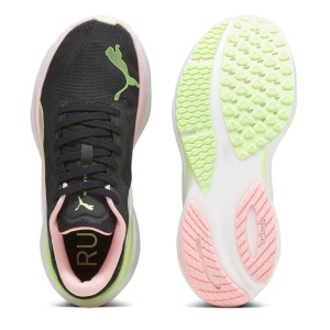 Puma - pantofi alergare pentru femei Magnify Nitro 2 Dream Rush shoes - negru coral alb verde deschis Speed - Img 2