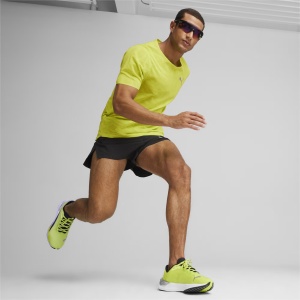 Puma - tricou tehnic barbati Run Ultraspun - verde electric Lime fluo - Img 5