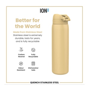 Recipient Hidratare ION8 Inox Desert 1200ML - Img 2
