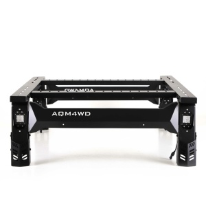 Rollbar Mountain Top Ford Ranger Raptor, Wildtrak pentru corturi de acoperiș si accesorii overlanding, cu proiectoare incluse, negru, AQM4WD S75 - Img 4