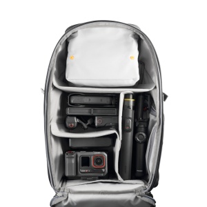 Rucsac Insta360 Explorer Backpack - alb cu turcoaz - Img 5