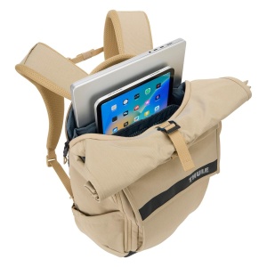 Rucsac urban cu compartiment laptop, Thule, Paramount, 24L, Gentle Beige - Img 4
