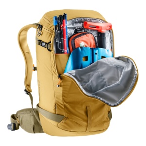Rucsaci Schi Unisex Deuter Freerider PRO 32+10 Savanna-Nori - Img 9