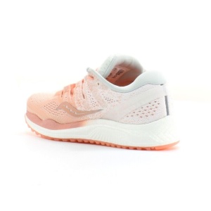 Saucony - pantofi alergare pentru femei Freedom Iso 2 - alb portocaliu deschis piersica - Img 7