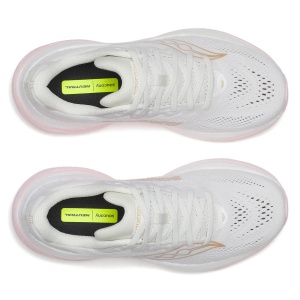 Saucony - pantofi alergare - Ride 19 Wide W - White | Silk - 37.5 - Img 9